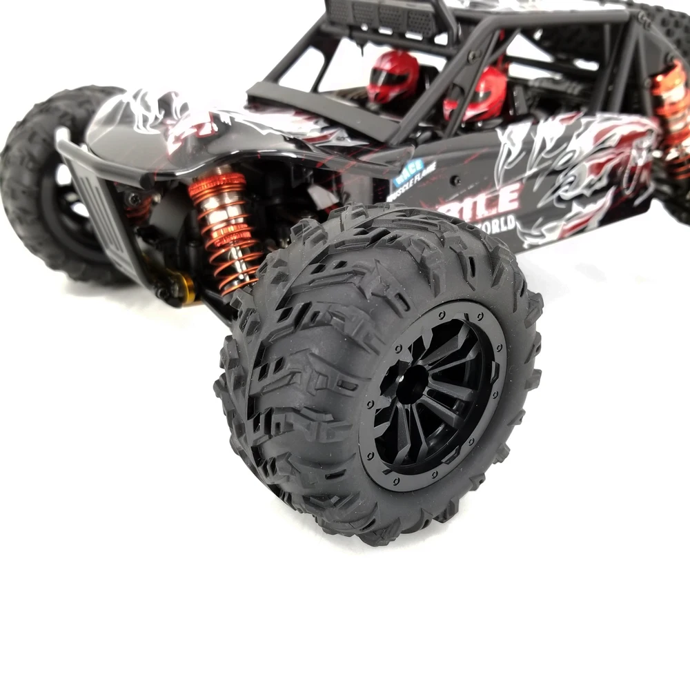 Pneumatici da neve in gomma sabbia per auto RC HBX 16889 Xinlehong Q901 Q902 Q903 9130 9136 9137 9138 homim 1/16 Truggy Truck Off Road Wheel