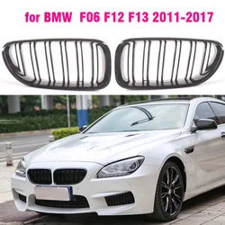 For BMW F06 Grill 6 series F12 F13 & M6 Front Bumper lip Kidney Black Front Grille 2012 2013 2014 2015 2016 2017 2018 2019