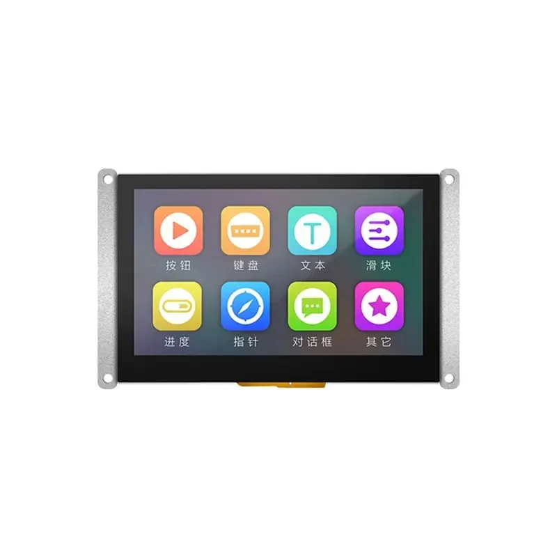 TJC4827T143 4.3 Inch Serial Screen IPS Full Viewing Angle Serial Interface HMI Touchscreen TFT display screen 480*272