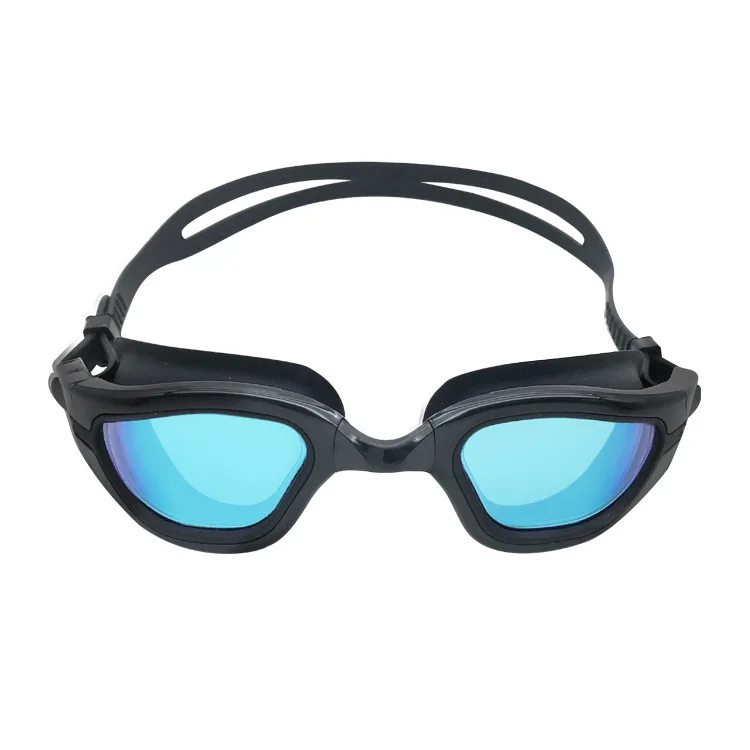 

New Adults Waterproof Adjustable Band Diving Silicone UV Protection Portable Anti-fog Practical Water Sports Swimming Goggle