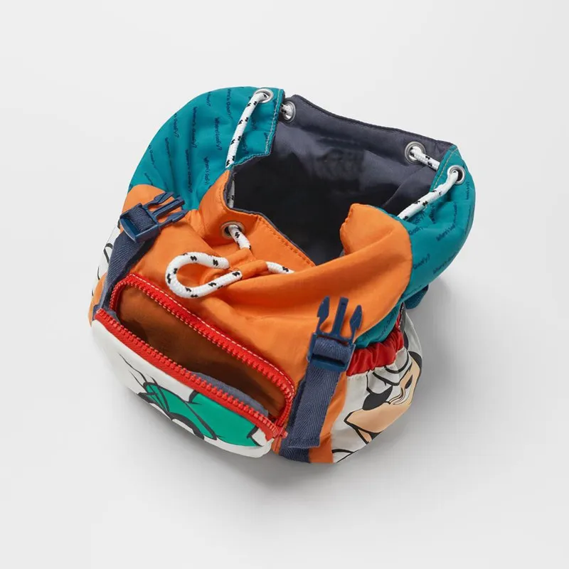 Disney-Sac à dos grande capacité pour femme, motif dessin animé, sac d\'école pour la maternelle, sac de voyage pour garçon et fille, 2022