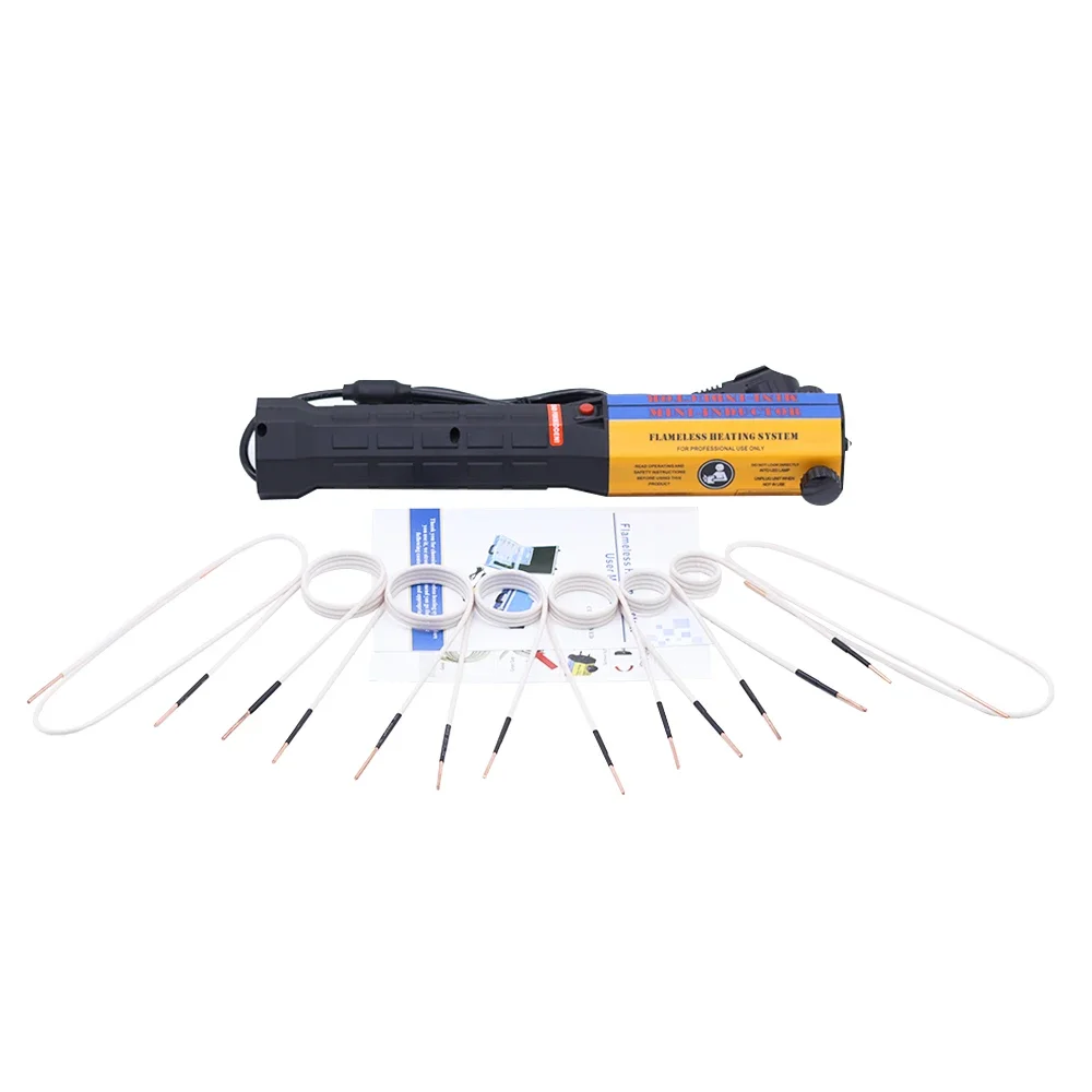 for 1000W Flameless Electromagnetic Mini Induction Heater With 8 Pieces Coil Kits For Auto Use Bolt Remover