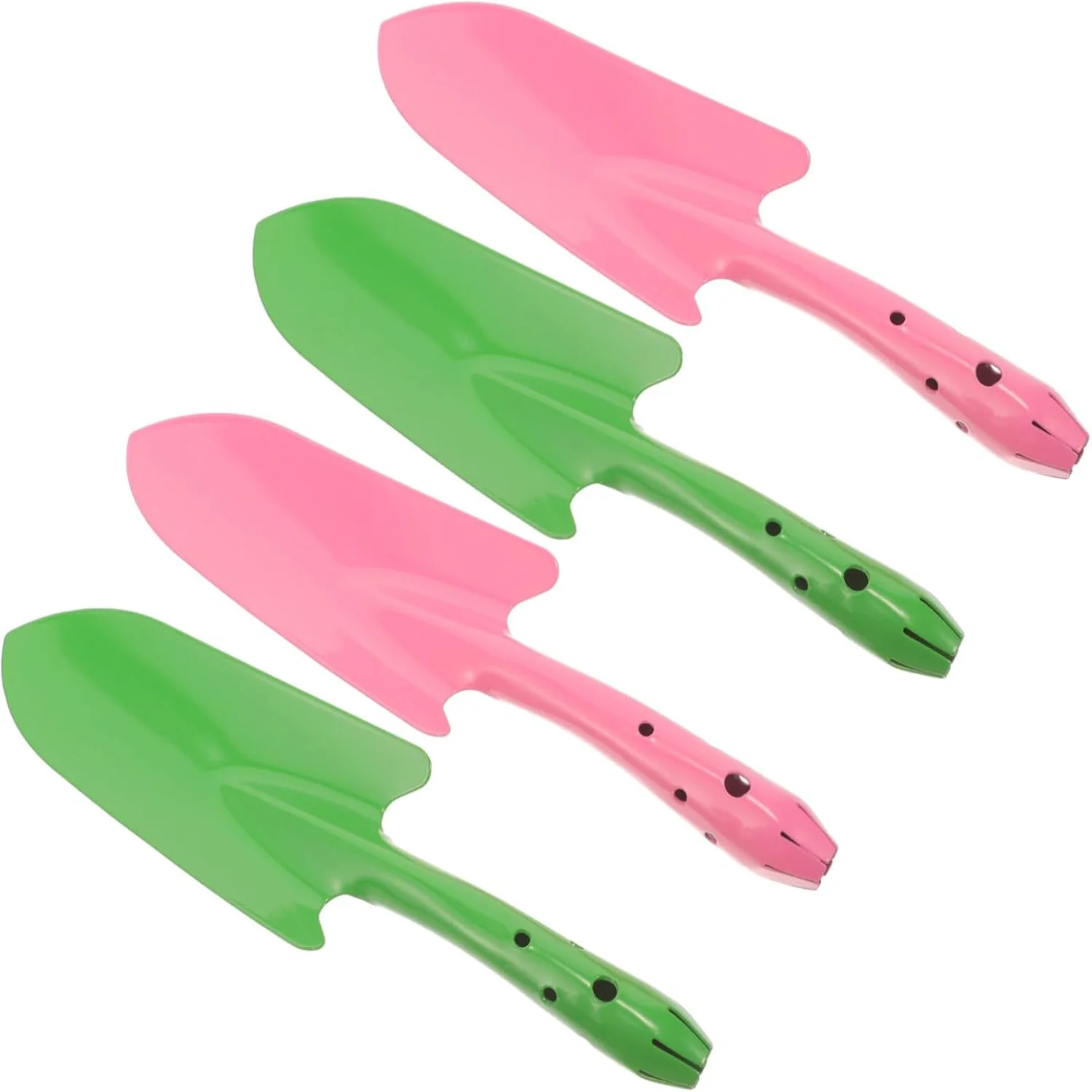 

Planting Tools 4pcs Mini Metal Garden Hand Shovel Digging Trowel Set Transplanting Garden Shovel for Flower Soil Planting Succu