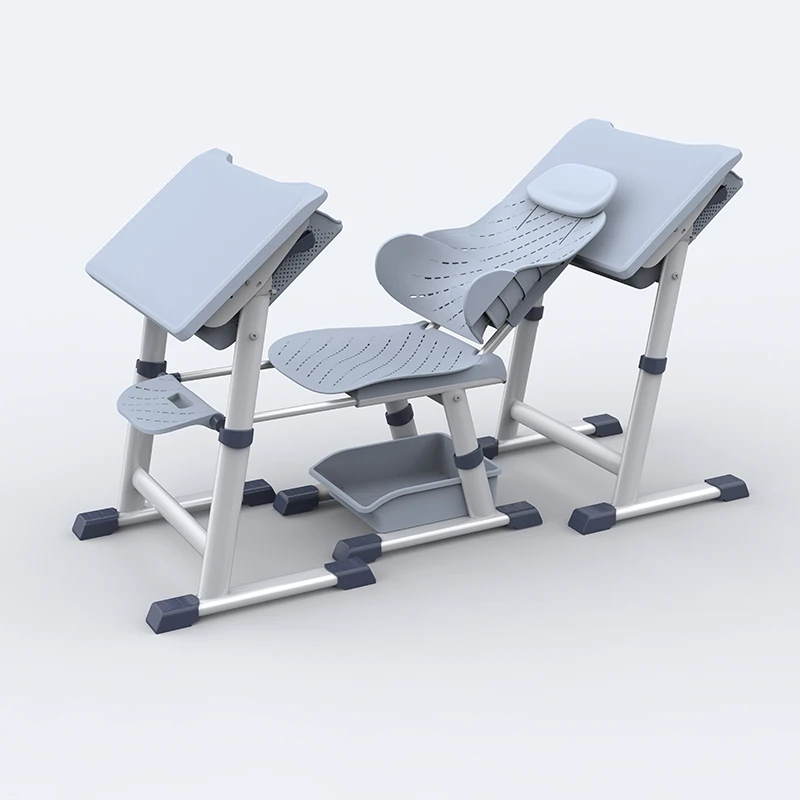 

Primary and secondary school students, school desks and chairs can lie down, fold and lift for lunch break, desks and chairs