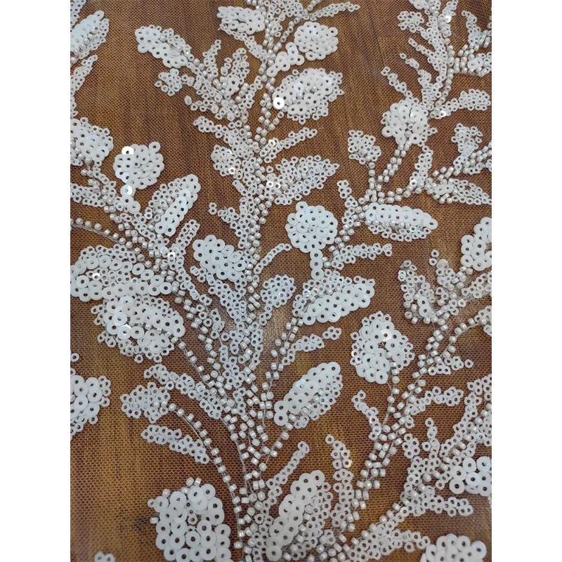 ترتر جديد عالي الجودة لخرز الأظافر، أنماط أوراق فرع، شبكة من الدانتيل، طرحة زفاف مصنوعة يدويًا، ملصق فستان، إكسسوارات الملابس