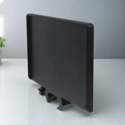 Microphone Stand Tray Non-Slip Raised Design With Sponge Pad Clamp-On Shelf For Phone Live Streaming Tripod Mic Sound Card