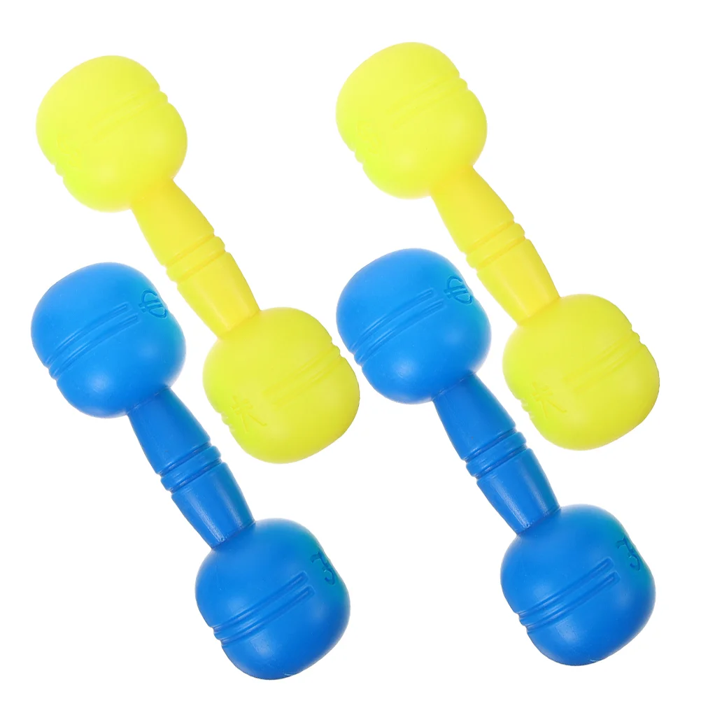 

2 Pairs Children's Dumbbell Home Toy Exercising Kids Weights for Small School Supply Pupils