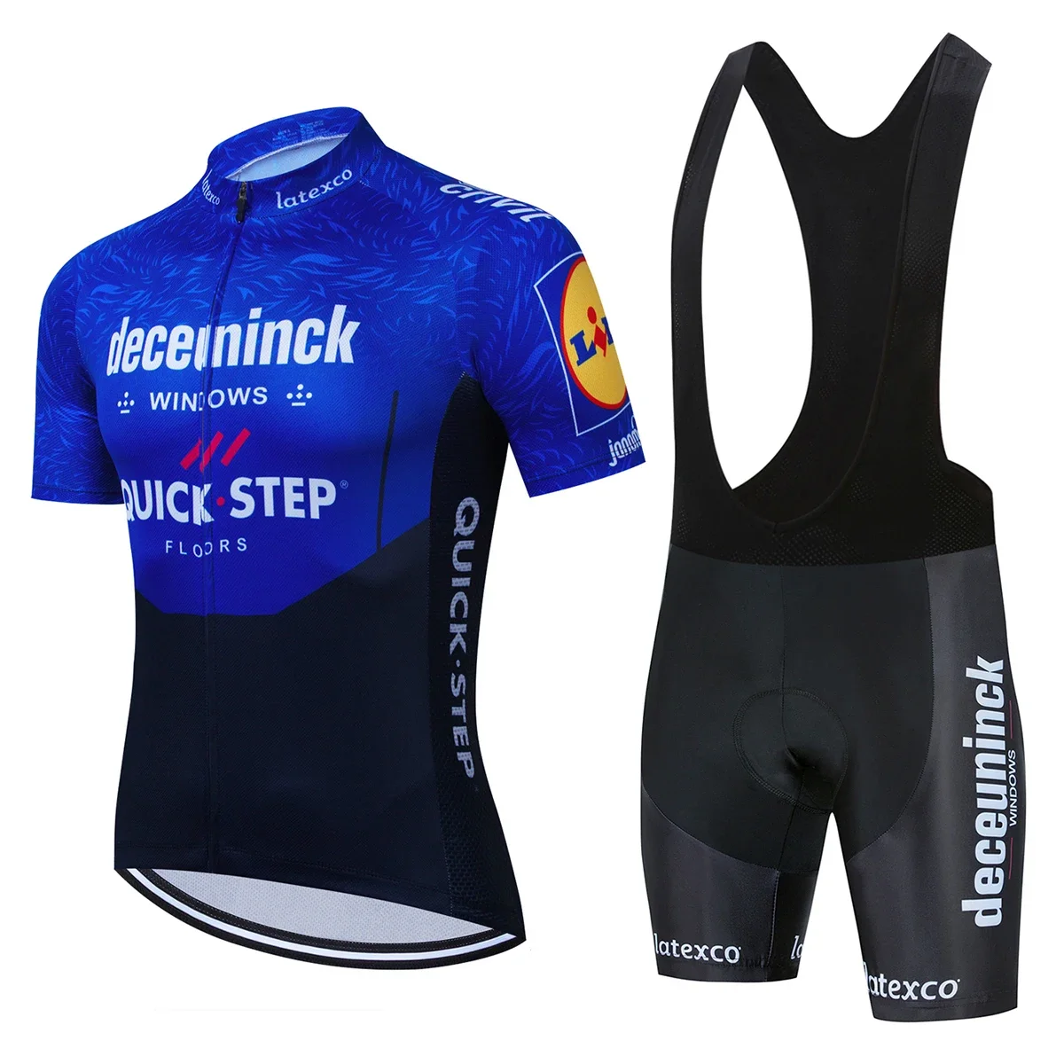 

Летняя одежда для велоспорта QUICK STEP Team 2025 Ropa Ciclismo Hombre, комплект велосипедного трикотажа с короткими рукавами, Mtb Bike Man Uniforme Maillot