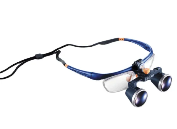 FD-503G 2.5X/3.5X Two-way Screw Thread Loupe Binocular Frame Loupe Glasses Work Distance 420MM Y