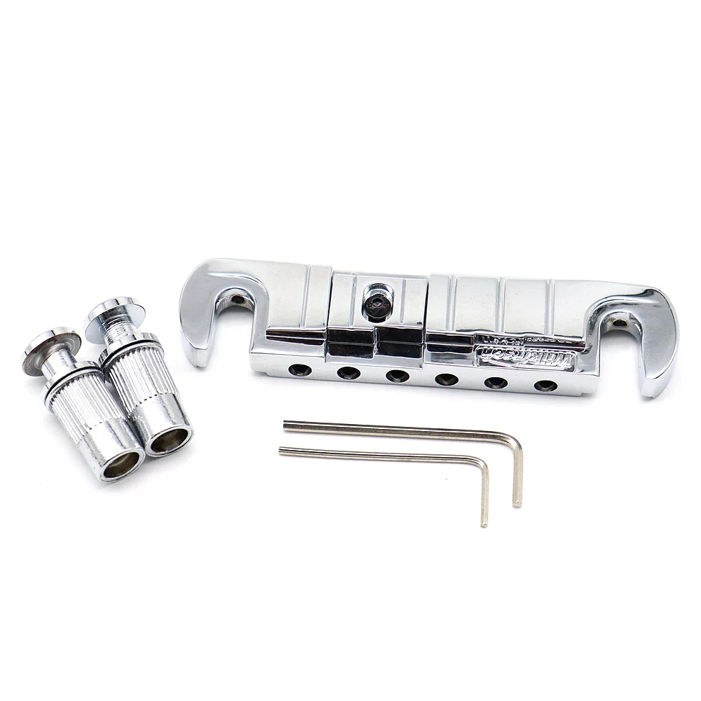 1set Wilkinson GTB Wraparound Guitar Bridge Tailpiece Gold/Black/Sliver