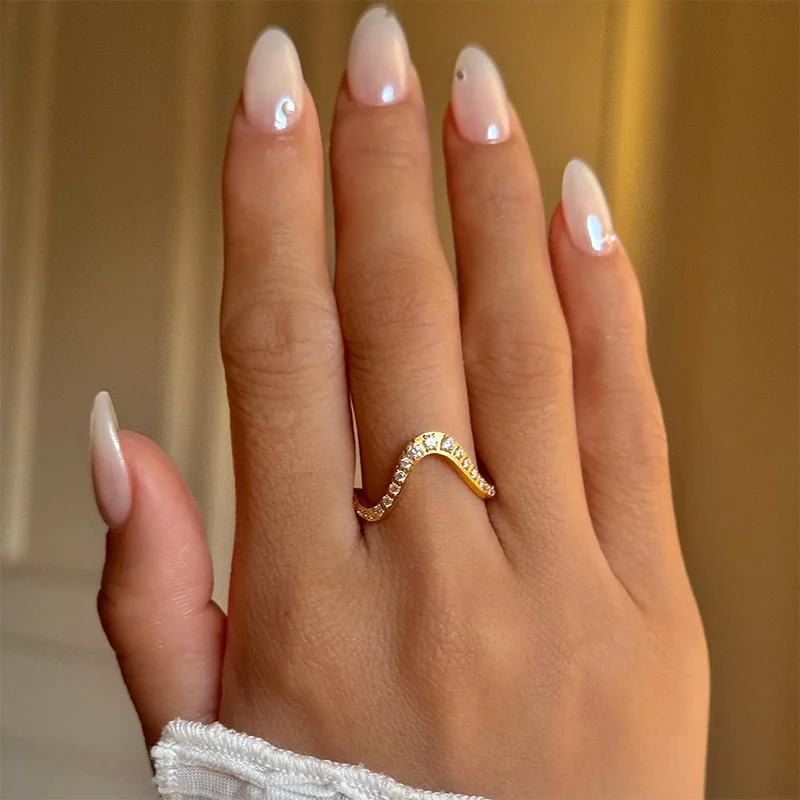 Cz Stone Pave Wave …