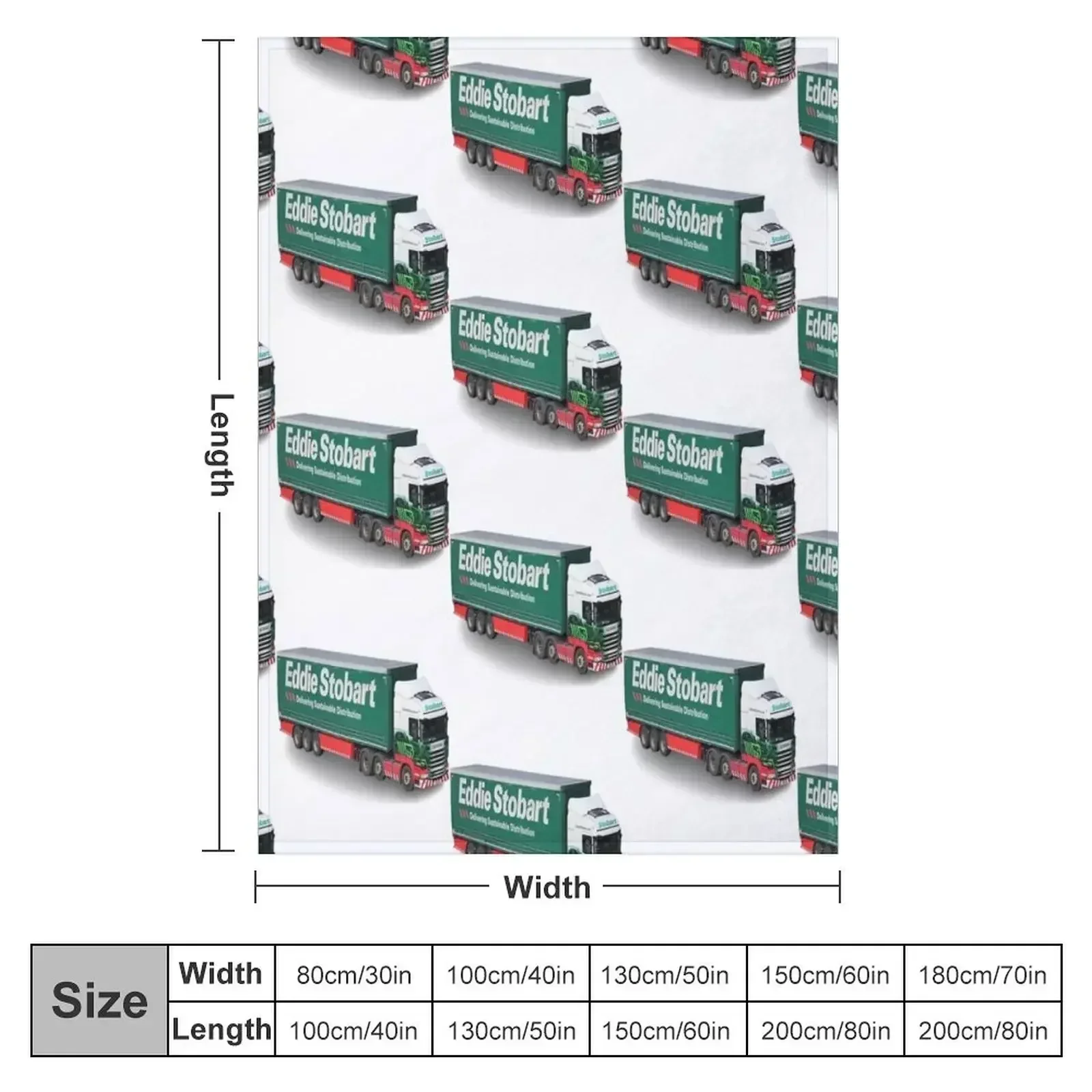 eddie stobart truck Throw Blanket Blankets For Bed warm winter Soft Plush Plaid Nap Weighted Soft Plaid Blankets