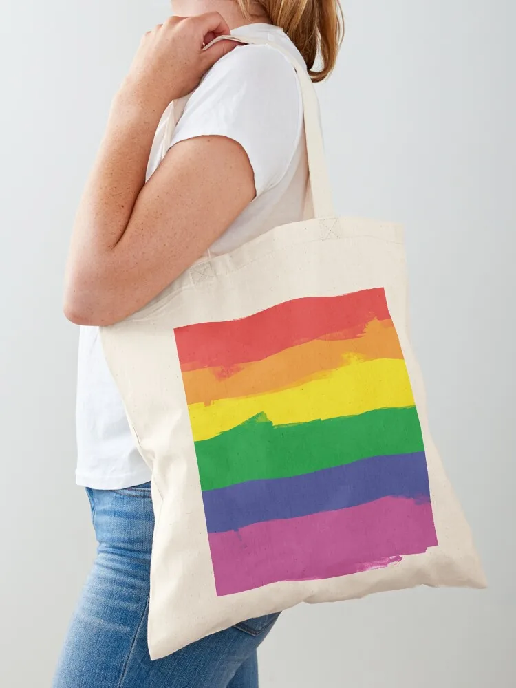 Pride LGTBQ Tote Bag Big bag tote bags cloth aesthetic reusable grocery Canvas Bag