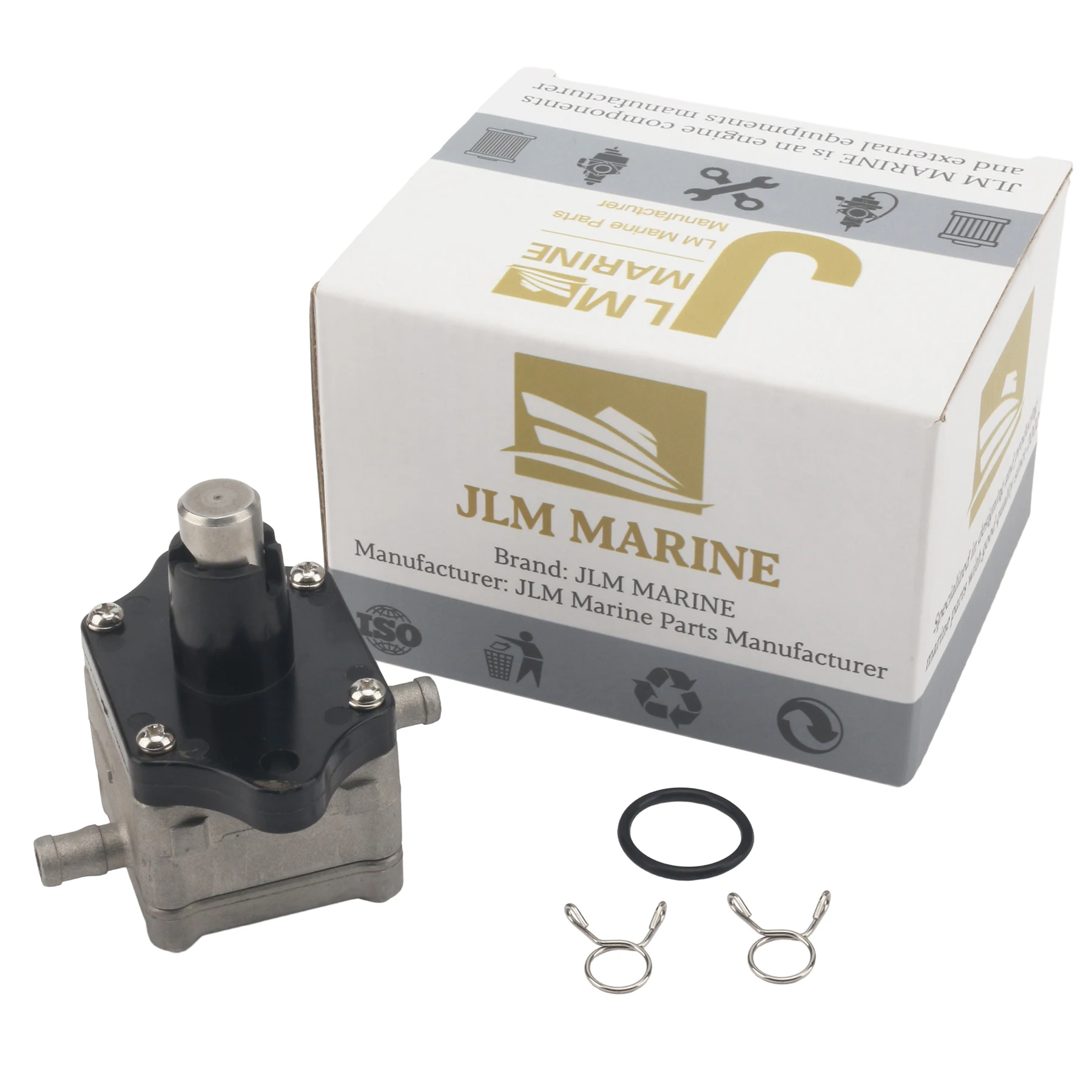 JLM Marine 16700-ZZ5-003 Fuel Pump Assy Compatible with Honda Marine 40 50 HP BF40D BF50D 4-Stroke Outboard Motor 16700ZZ5003 - view 6