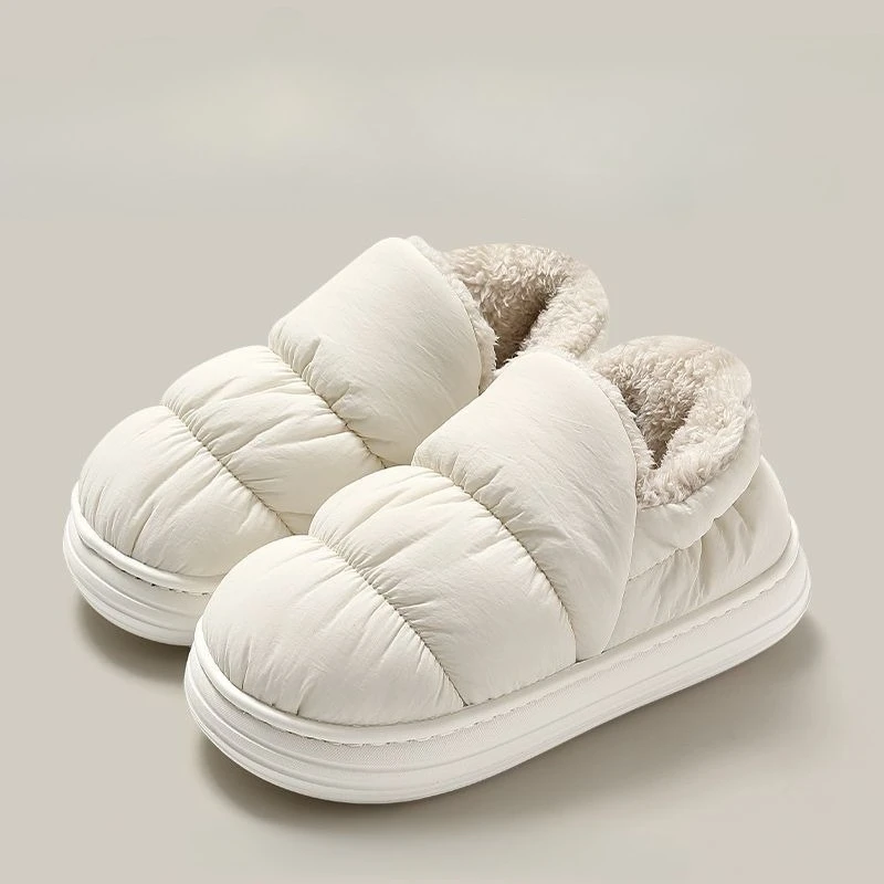 Immagine 3: Scarpe di cotone da donna invernali Scarpe da donna antiscivolo Peluche Scarpe da coppia robuste Moda Slip on Stivali da neve da donna Nuovo Zapatos De Mujer