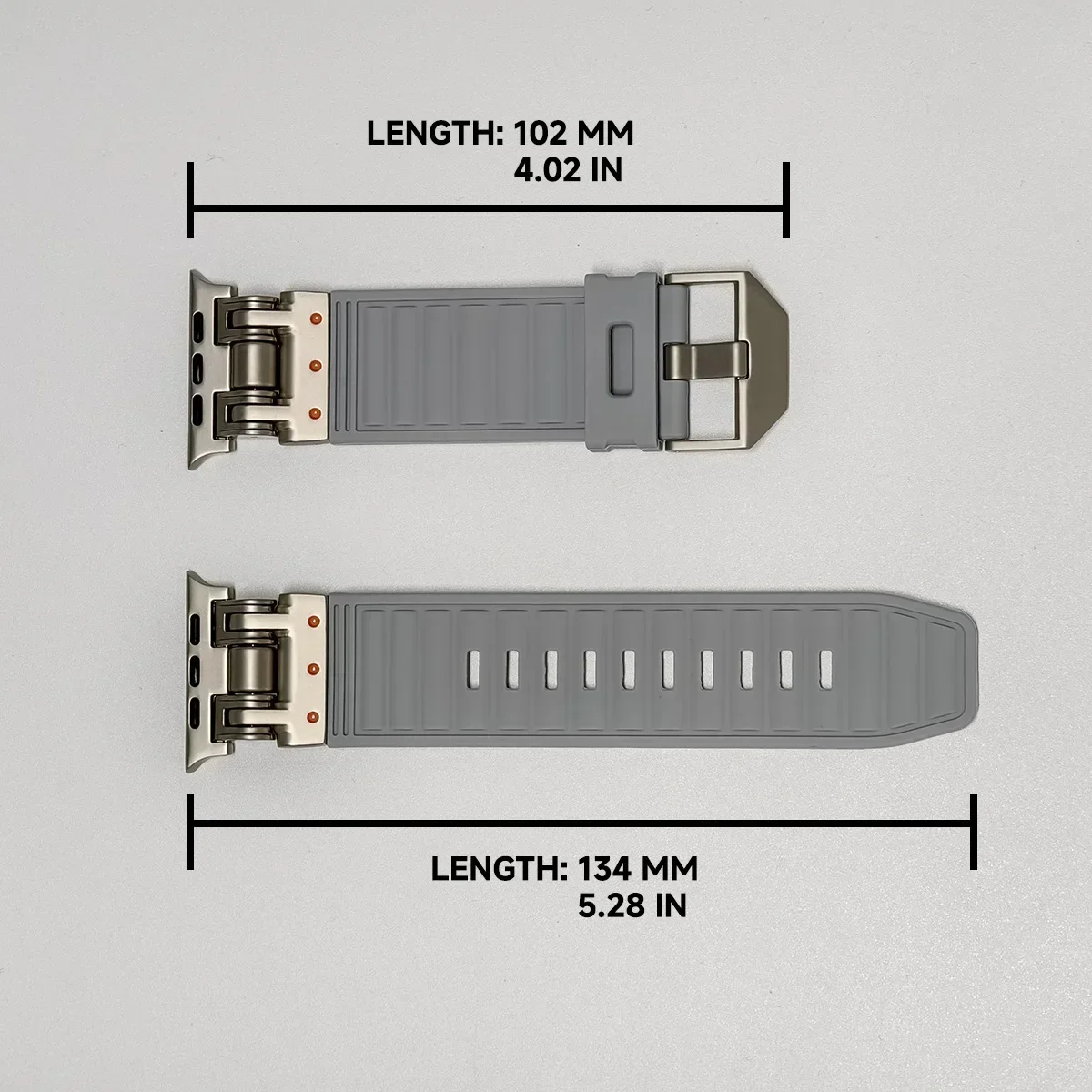 Silikonarmband für Apple Watch Ultra 2 49mm 46mm 45mm 44mm 42mm Sportarmbänder für Apple IWatch Series 9 8 7 6 5 4 Armband – Detail 10