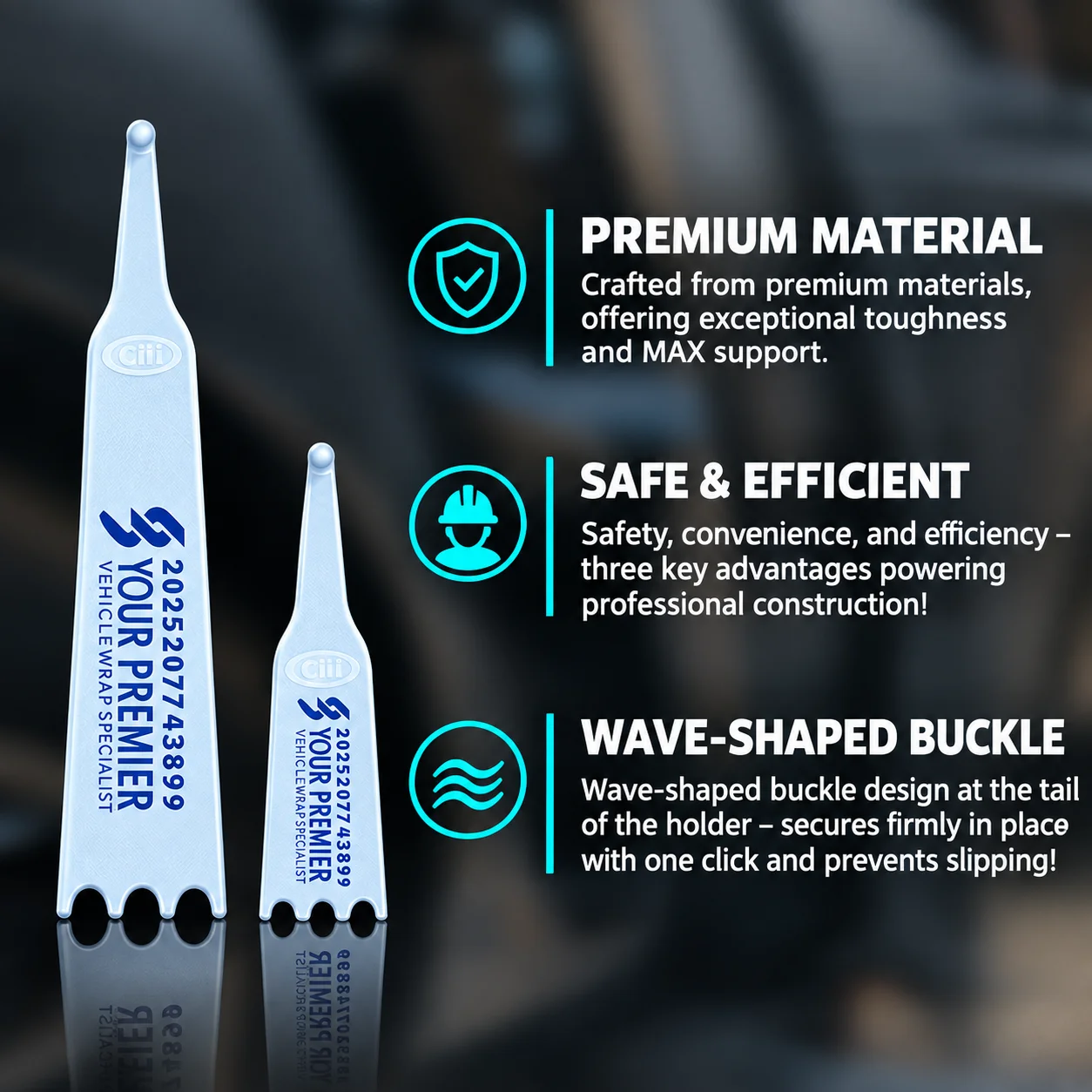 Car Window Film Installation Tool Windshield Glass Raiser Exclusive Non-Model Specific Fixator for Auto Glass Applications