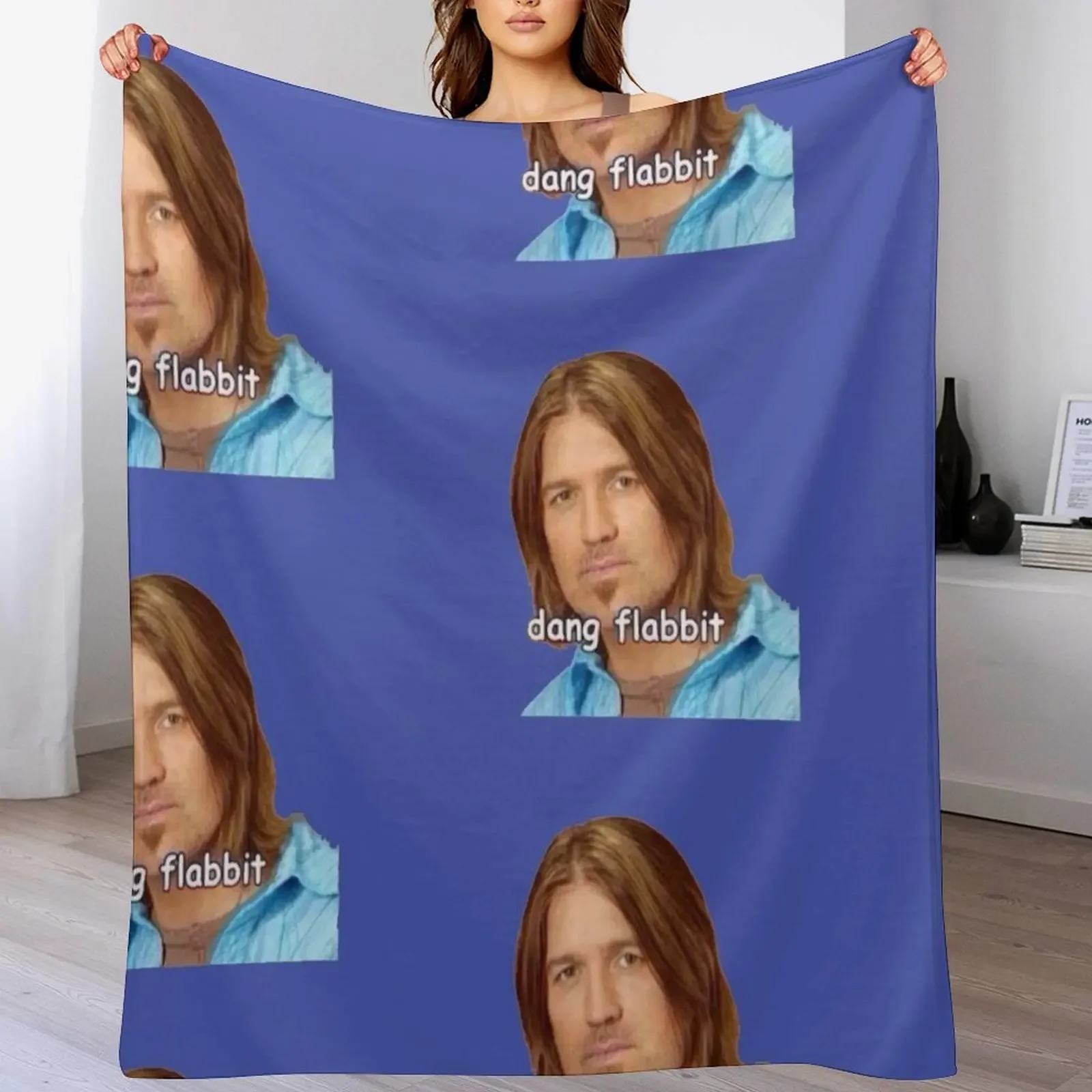 dang flabbit billy ray cyrus Throw Blanket Blankets For Sofas Winter beds Blankets