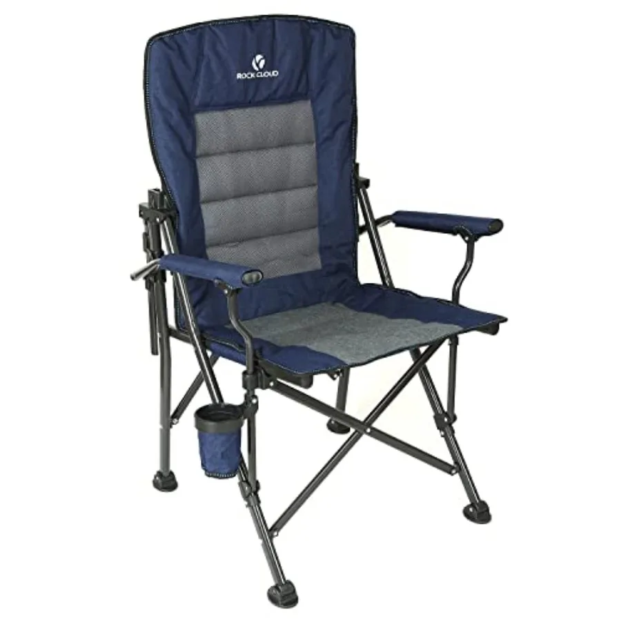 

Folding Camping Chair Support Camp Chairs Outdoor for Lawn Hiking Fishing Sports