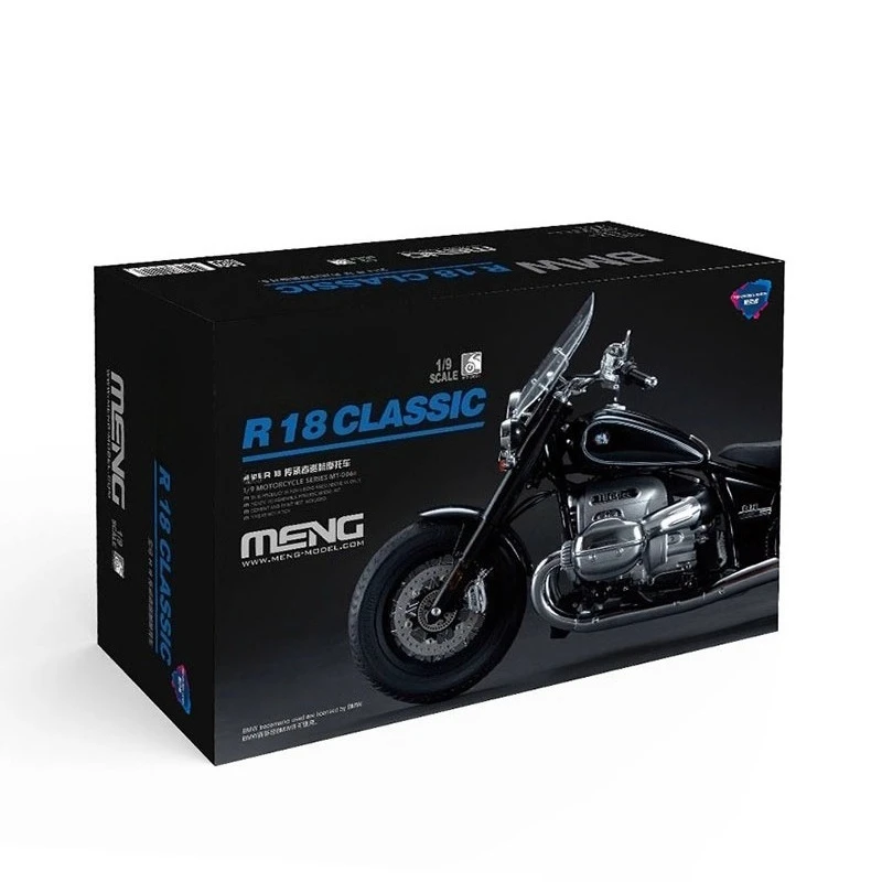 MENG MT-006s 1/9 R18 Heritage Cruise Motorcycle, Pleasant Edition, Scale Model Kit Birthday Collection Gift DIY