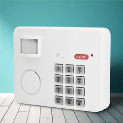 Wireless Motions Sensor Alarms Security Keypad Remote Detectors for