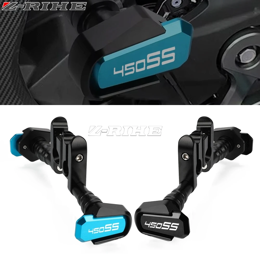 

450 SR Engine Protection Cover Frame Slider Crash Pad Falling Protector Guard FOR CFMOTO 450SR 450SS 450SRS 450NK 2022-2025 2024