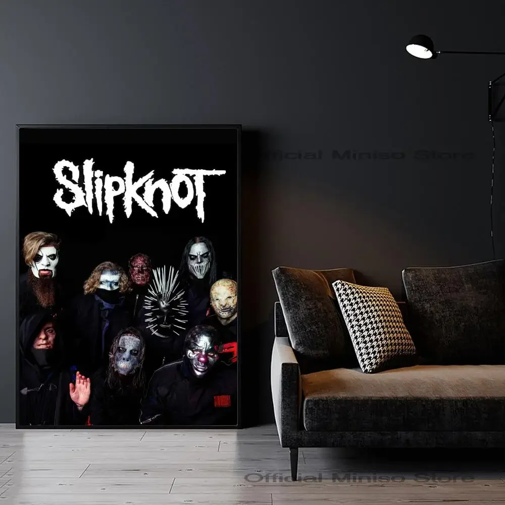 1pc Slipknot Poster Paper Print Home Bedroom Entrance Bar Cafe Art Painting Decoration