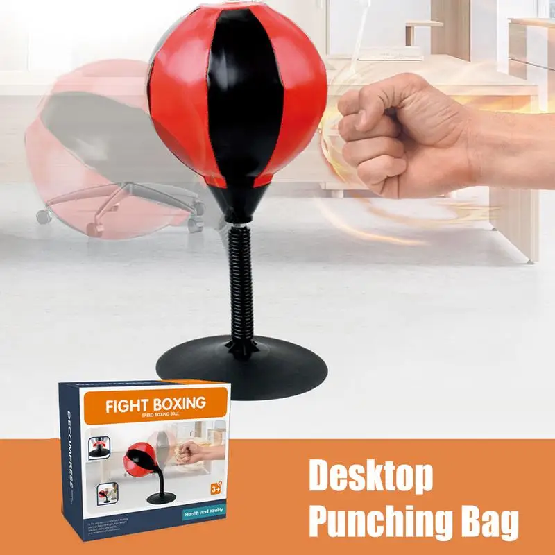 

Boxing Desktop Speed Ball Speed Ball Desk Table Boxing Punch Ball Household Punching Bag Kickboxing Ball with Air pump