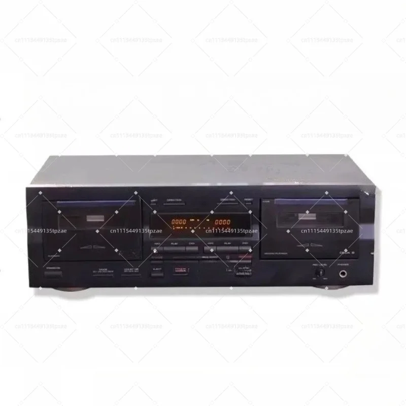 Second-hand Dual Cassette Deck Electric Control Tape Recorder Player Home Audio Stereo Tape Deck