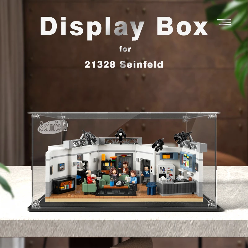 Display box for lego 21328 display case for Seinfeld building block dustproof clear showcase toy bricks storage box
