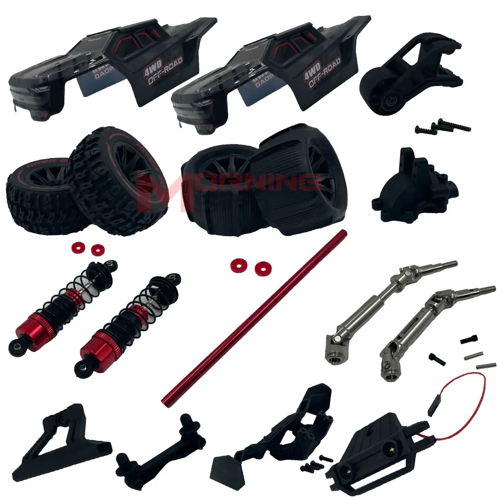 MJX-Hyper Go RC Controle Remoto Car Parts, 14209, 14210, Acessórios Modificados, Bateria, Diferencial, Shock AbsorberTire