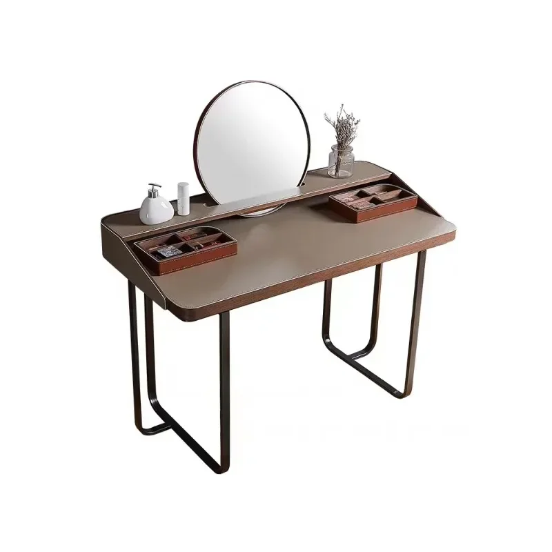 

Italian minimalist saddle leather dresser