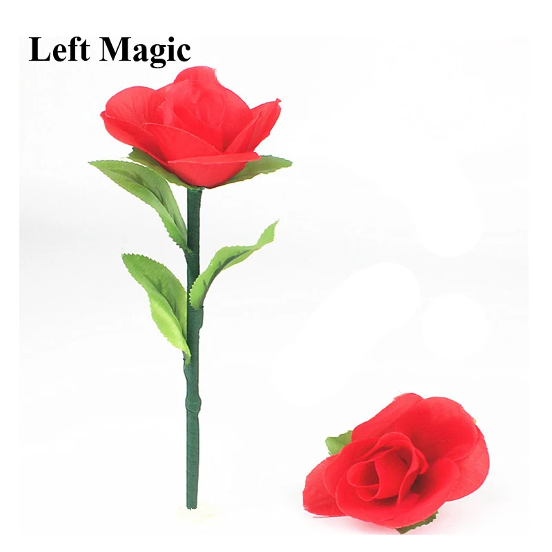 Rose Regeneration Magnetic Flower Reappearing Magic Tricks Best Stage Appear Vanish Magia Illusions Gimmick Props Comedy