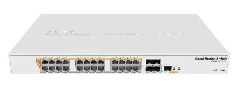 CRS328-24P-4S+RM-MikroTik-CRS328-24 p-4 s+802.3af/RM-type-POE-gigabit network-switches-at