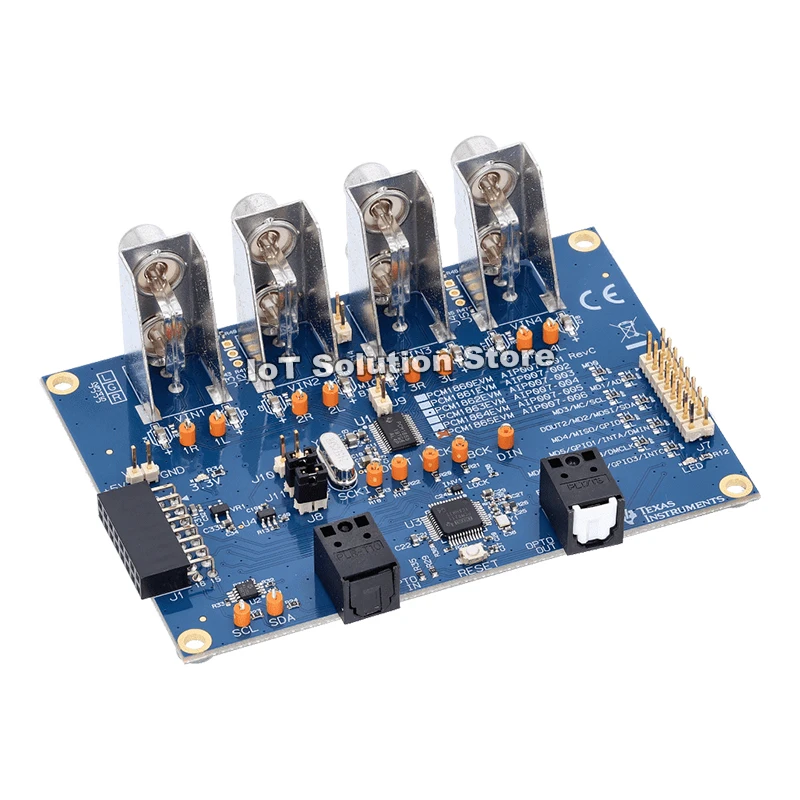 PCM1865EVM PCM1865 110dB 4-Ch Software-Controlled Audio ADC With Universal Front End Evaluation Module