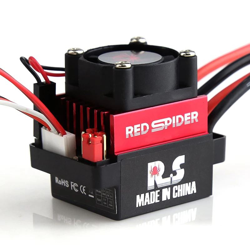 RC Hobby 320A ESC Brushed Motor Speed Controller with 2A BEC High Voltage 6-12V Brush ESC For RC Ship & RC Car