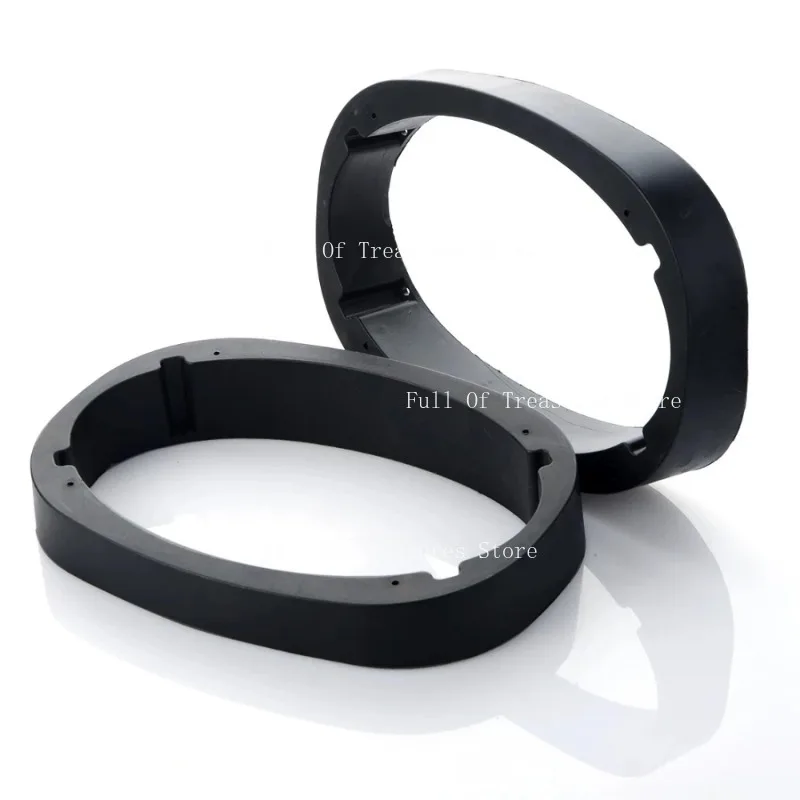 2pcs Universal 6 x 9 Inch Car Audio Stereo Speaker Adapter Mount Black Spacer Rings Bracket Holder