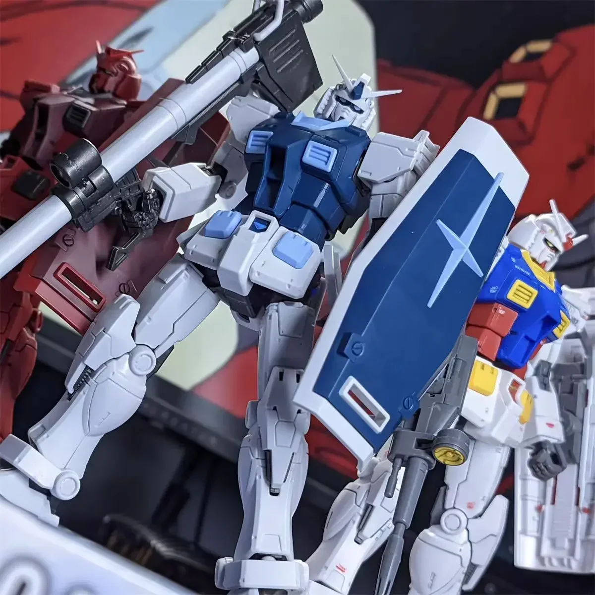 012 GTO Yuanzu RX-78-02 HG1/144 لعبة مجسمة Mecha الجمعية نموذج الرسوم المتحركة عدة حلية روبوت gunindarMu عمل الشكل جمع هدية