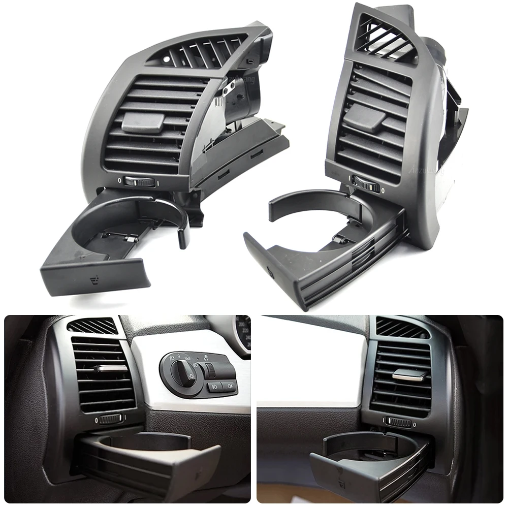 

2PCS Front Dashboard Air Vent Side Water Cup Drink Bracket Holder Dash For BMW Z4 E85 E86 2002-2008 51457070323