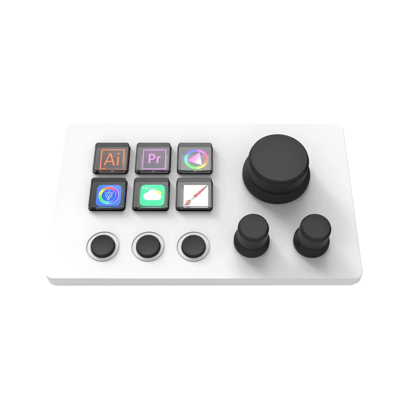 Imagem -02 - Teclado Visual Streamdeck Teclas Versão Global Live Content Creation Controller Botão Lcd Stream Deck Botão Personalizado Mirabox-n3