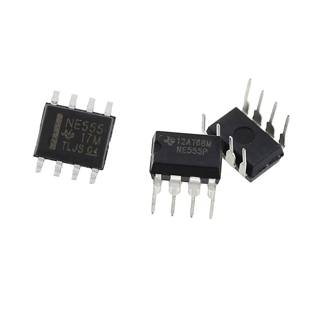 10PCS NE555P NE555 555 NE555N DIP8 DIP-8 IC SOP8 Timer Chip