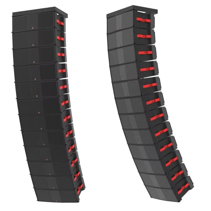 Waterproof Dual 12-inch Two-Way Line Array Tops, Passive Pro Audio Equipment for Outdoor Stage and Live Performances