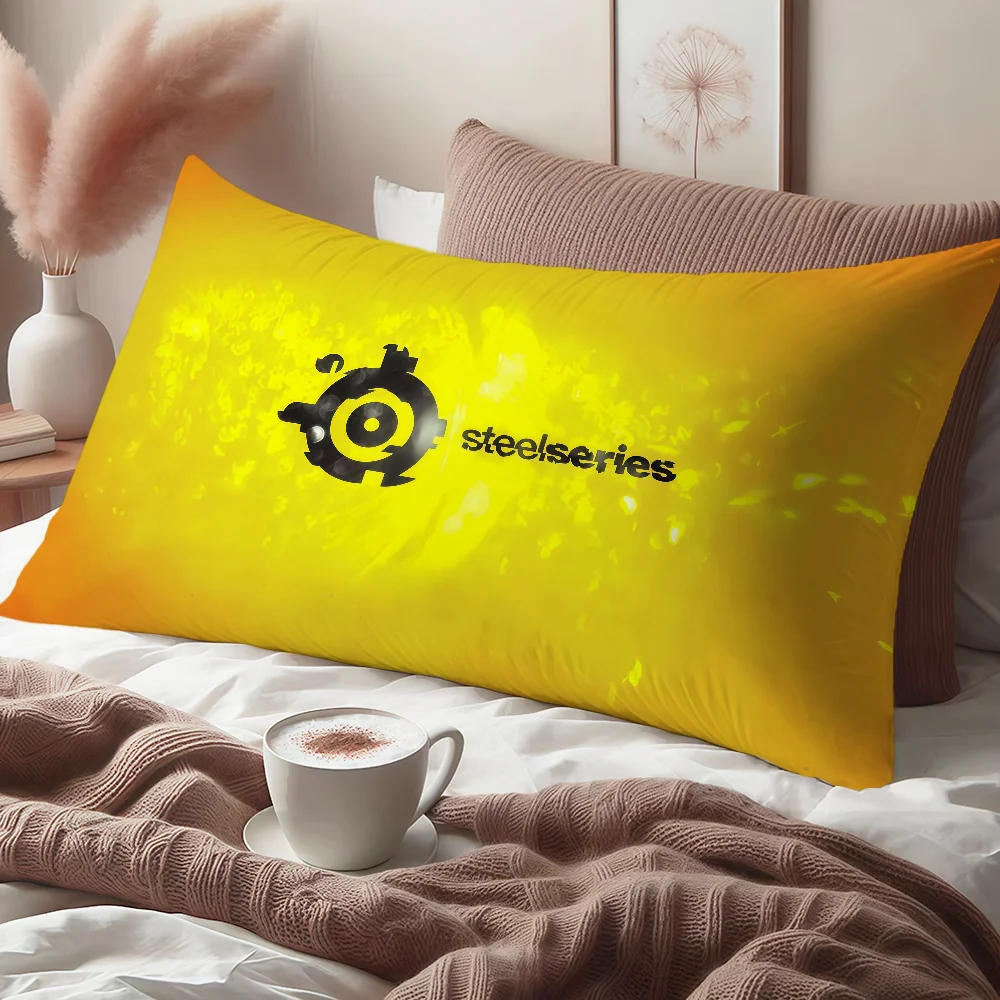 Fotografia 7: Capa de Almofada Retangular S-SteelSeries Moderna e Estilosa para Sofá, Sala de Estar, Quarto e Dormitório - Presente