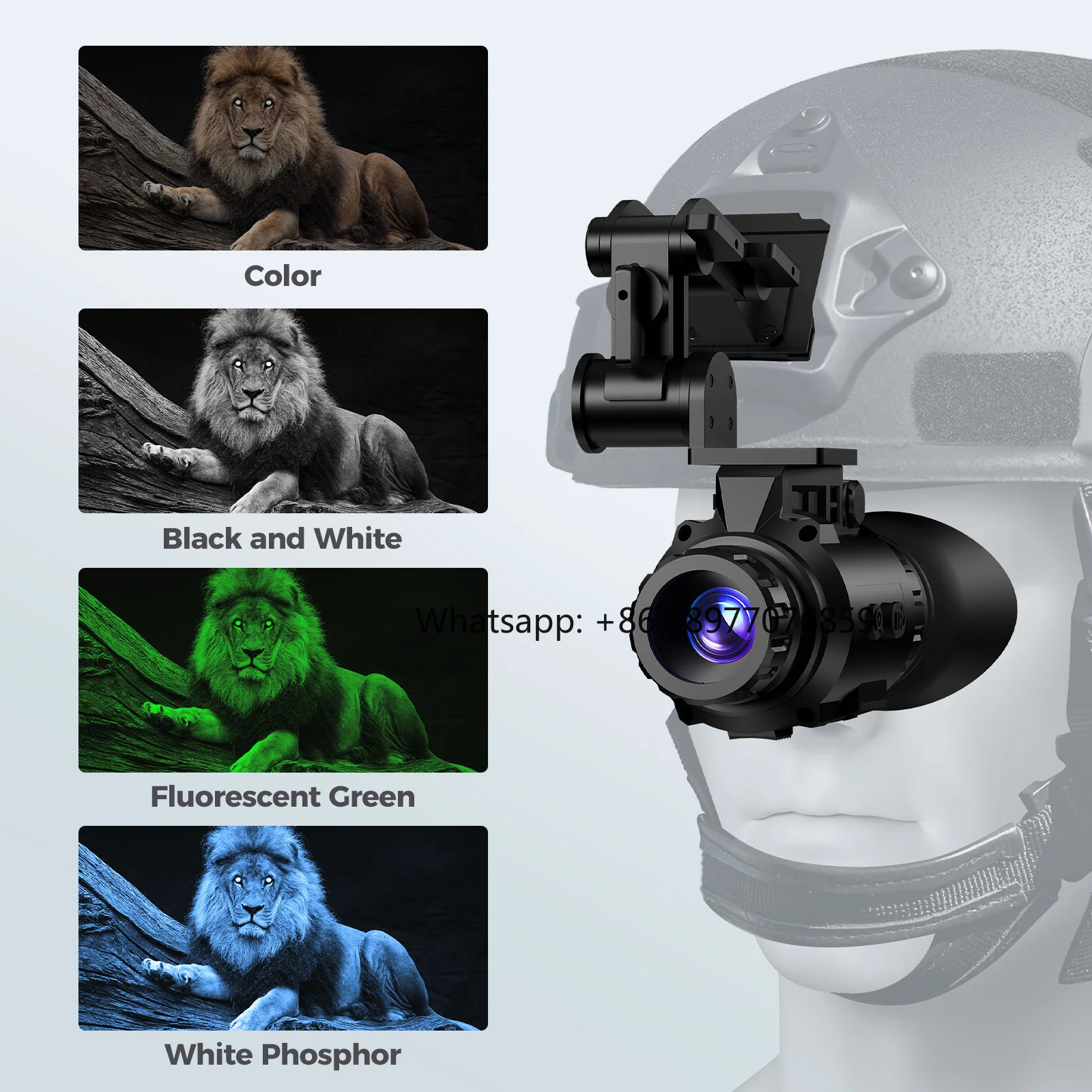 GNG2K 2688X1560 CMOS Sensor 60Hz Digital Night Vision Monocular Wide Angle Starlight Hunting Goggles With WIFI IR