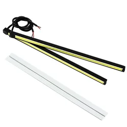 2pcs 20cm COB light bar for Car running lights Day Light drl Fog lights Headlights Led Indicator light Truck warning side light