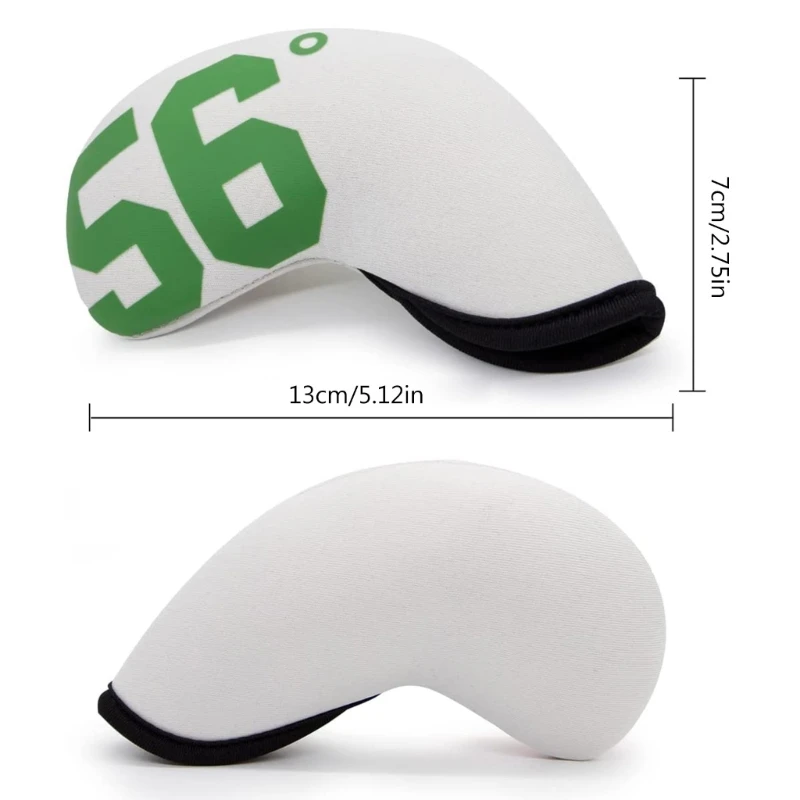 4 Cái/bộ Neoprene Golf Sắt Bao Sắt Bảo Vệ Có Golf Wedge Headcovers Golf Sắt Câu Lạc Bộ Bao Lớn Dropshipping