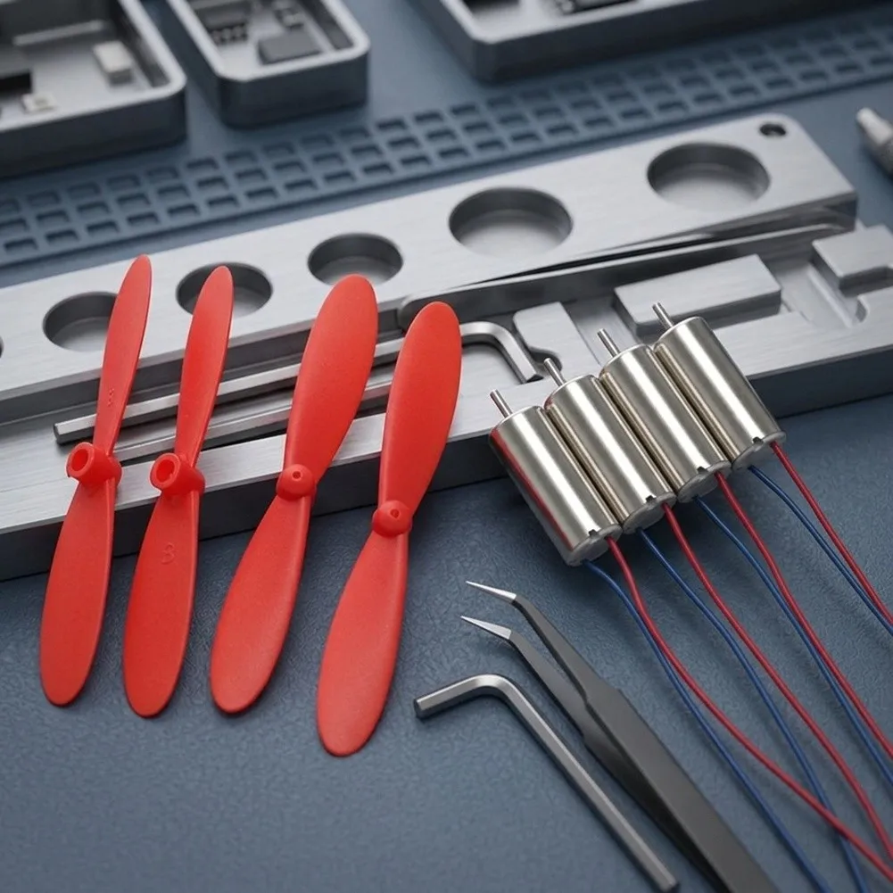 4PCS 7mm x 16mm DC 3 7V for mini Coreless Motor Set with 45000RPM High Hollow Cup for DIY Helicopter and Model Projects