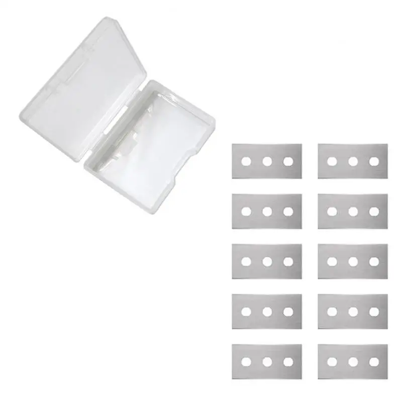 

Glass & Ceramic Hob Scraper Oven Cooker Hob Cleaner Cleaning Scraper With 10 Replacement Blades For Removing Wallpaper Sticker