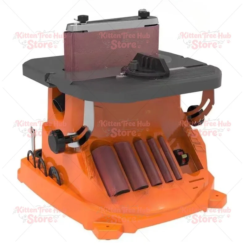 Benchtop  Sander with Oscillating Spindle for Woodworking Machinery