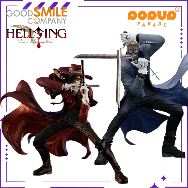

Оригинальная коллекционная фигурка GSC POP UP PARADE: АLEXАНДР АНДЕРСОН из серии HELLSING, готовая модель, ручная работа, подарок
